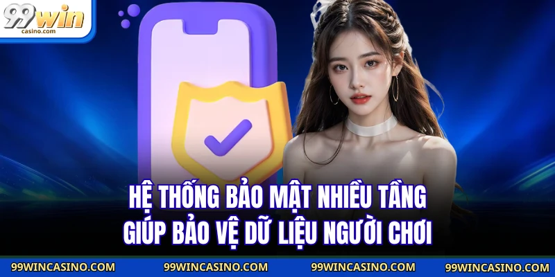 Quyền Riêng Tư 99WIN - Cam Kết Bảo Mật Tuyệt Đối 100% 2 Hệ thống bảo mật nhiều tầng giúp bảo vệ dữ liệu người chơi
